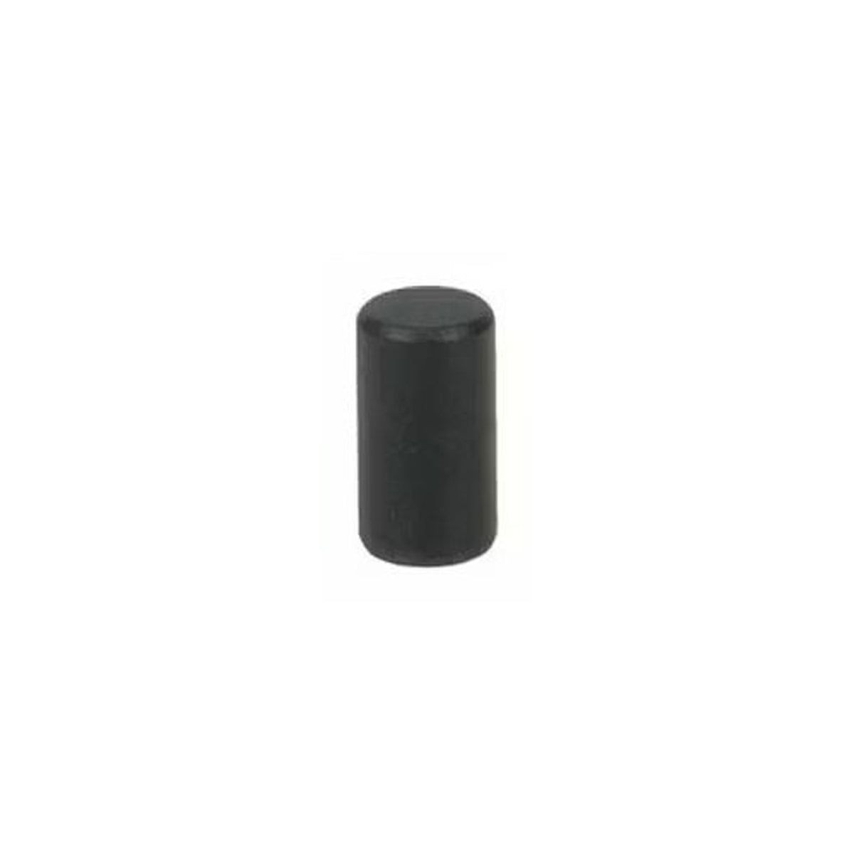 Neodym-Stabmagnet Ø3 x 6 mm N52 schwarz Epoxyd diametral magnetisiert