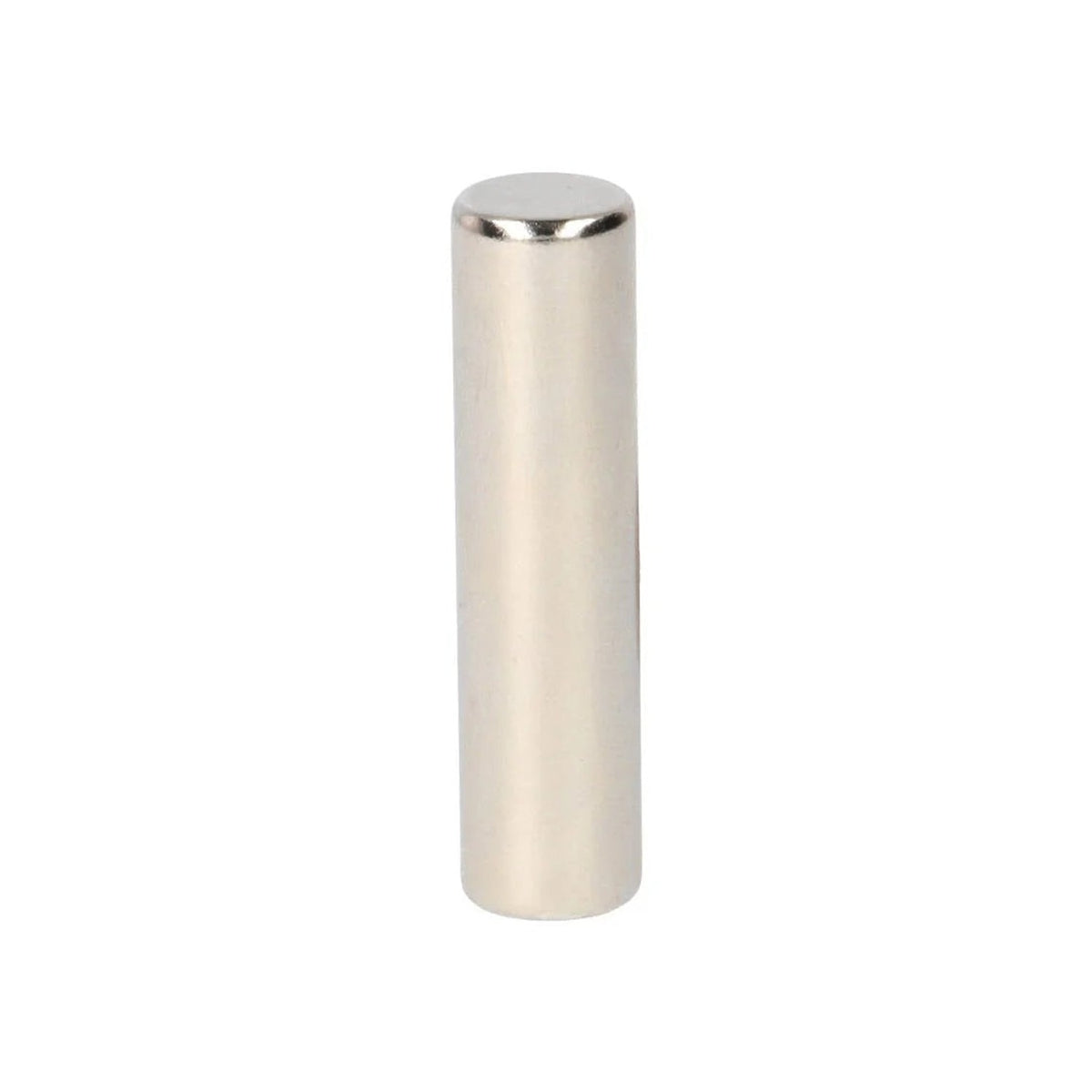 Neodymium Bar Magnet Ø8.9 x 50 mm N48 NiCuNi, diametrically magnetized