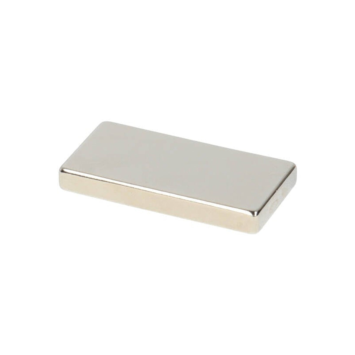 Neodymium Blokmagneet 40 x 20 x 3 mm N45 NiCuNi