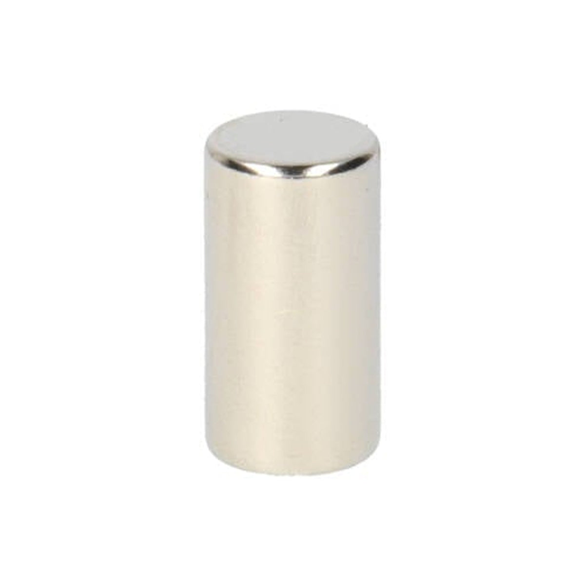Aimant cylindrique en néodyme Ø 8 x 15 mm N48 NiCuNi