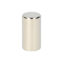 Aimant cylindrique en néodyme Ø 8 x 15 mm N48 NiCuNi