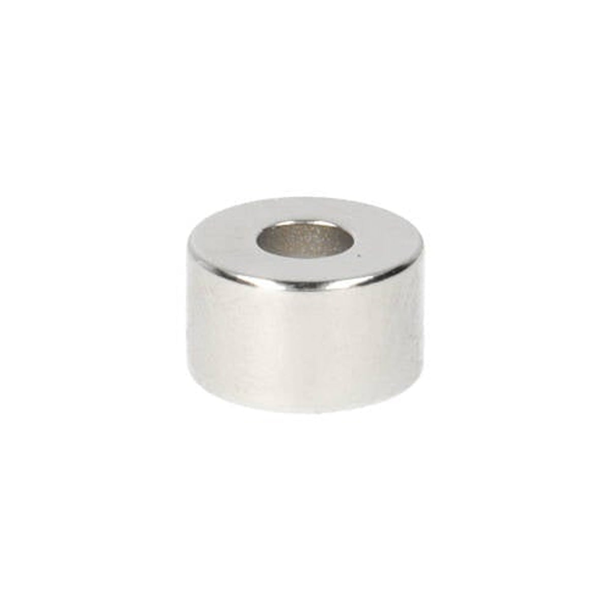 Neodym-Ringmagnet Ø10 x Ø4 x 6 mm N50 NiCuNi
