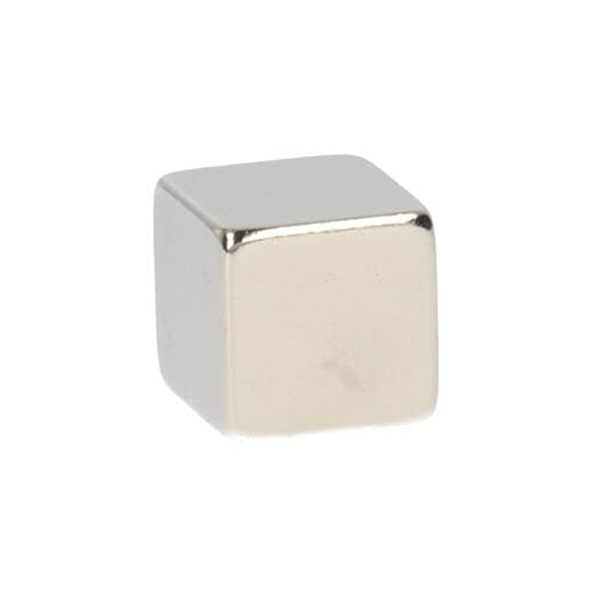 Neodymium Cube Magnet 10 x 10 x 10 mm N45 NiCuNi