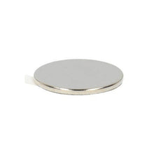 Neodymium Schijfmagneet Ø15 x 1,5 mm N45 NiCuNi zelfklevend