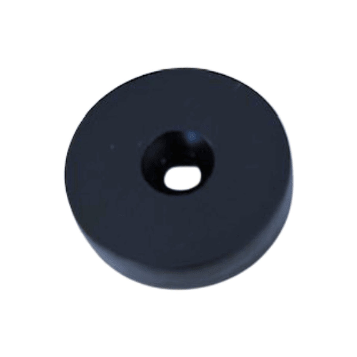 Neodymium Ring Magnet Ø31.75 x Ø9.8 x 9.53 mm plastic coated with countersunk hole