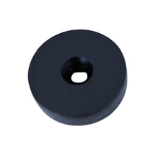 Neodym Ringmagnet Ø31,75 x Ø9,8 x 9,53 mm kunststoffummantelt mit Bohr-/Senkloch
