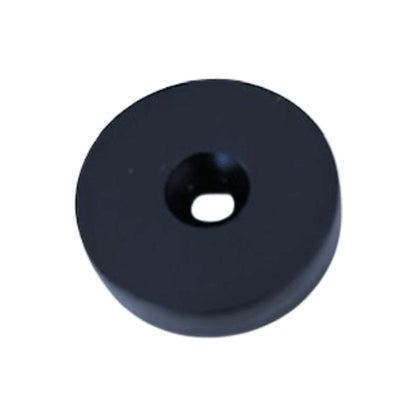Neodymium Ring Magnet Ø31.75 x Ø9.8 x 9.53 mm plastic coated with countersunk hole