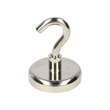 Neodymium Haakmagneet Ø50 x 12 mm N40 stalen pot NiCuNi