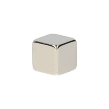 Neodymium Kubusmagneet 8 x 8 x 8 mm N45 NiCuNi