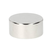 Neodymium Schijfmagneet Ø25 x 12 mm N48 NiCuNi