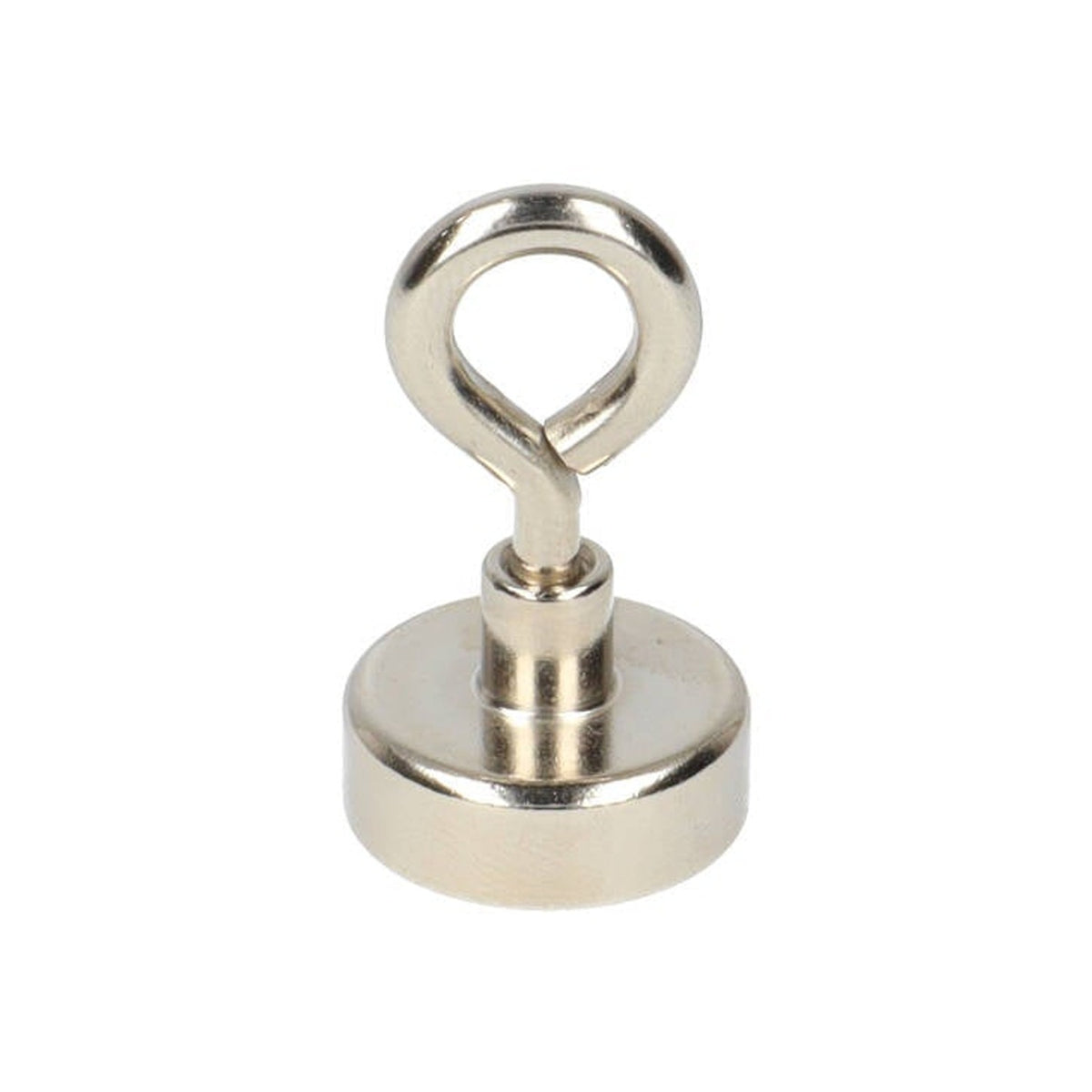 Neodymium Oogmagneet Ø20 x 8 mm N40 Stalen Pot NiCuNi