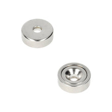 Neodym Topfmagnet Ø13 x 4,5 mm N40 NiCuNi Bohr-/Senkloch
