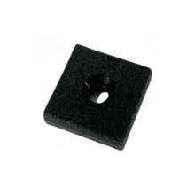 Neodymium Block Magnet 19 x 19 x 6.4 mm N45 plastic coated with bore/countersink hole