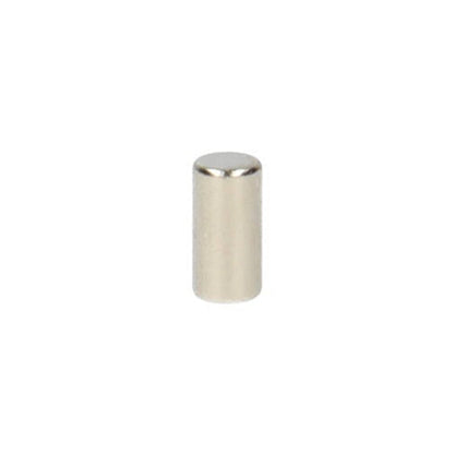 Neodymium Staafmagneet Ø3 x 6 mm N52 zilverkleurig diametraal gemagnetiseerd