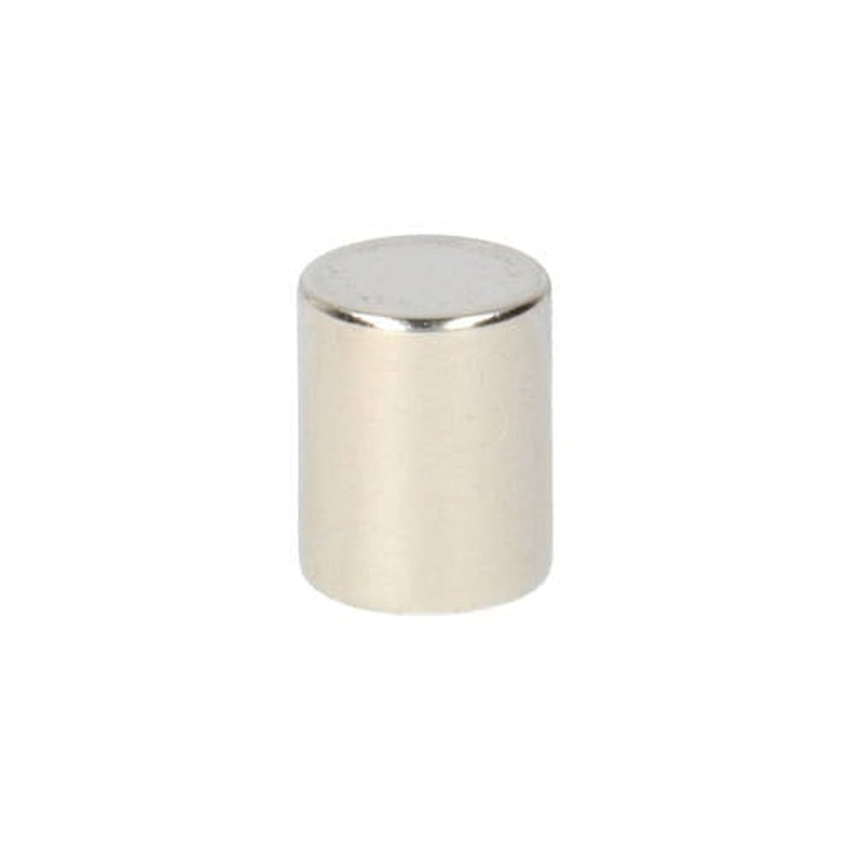Aimant cylindrique en néodyme Ø 8 x 10 mm N48 NiCuNi