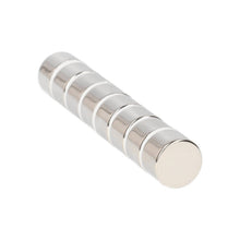 Neodymium Schijfmagneet Ø12 x 8 mm N48 NiCuNi