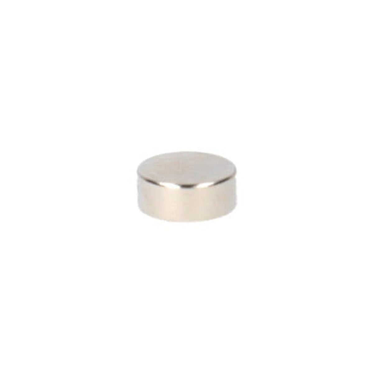 Neodymium Disc Magnet Ø6 x 2.5 mm N48 NiCuNi Diametrically Magnetized