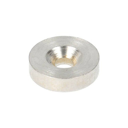 Stalen Ring Ø20 x Ø9,8 x 5 mm met boor-/verzinkgat (geen magneet)