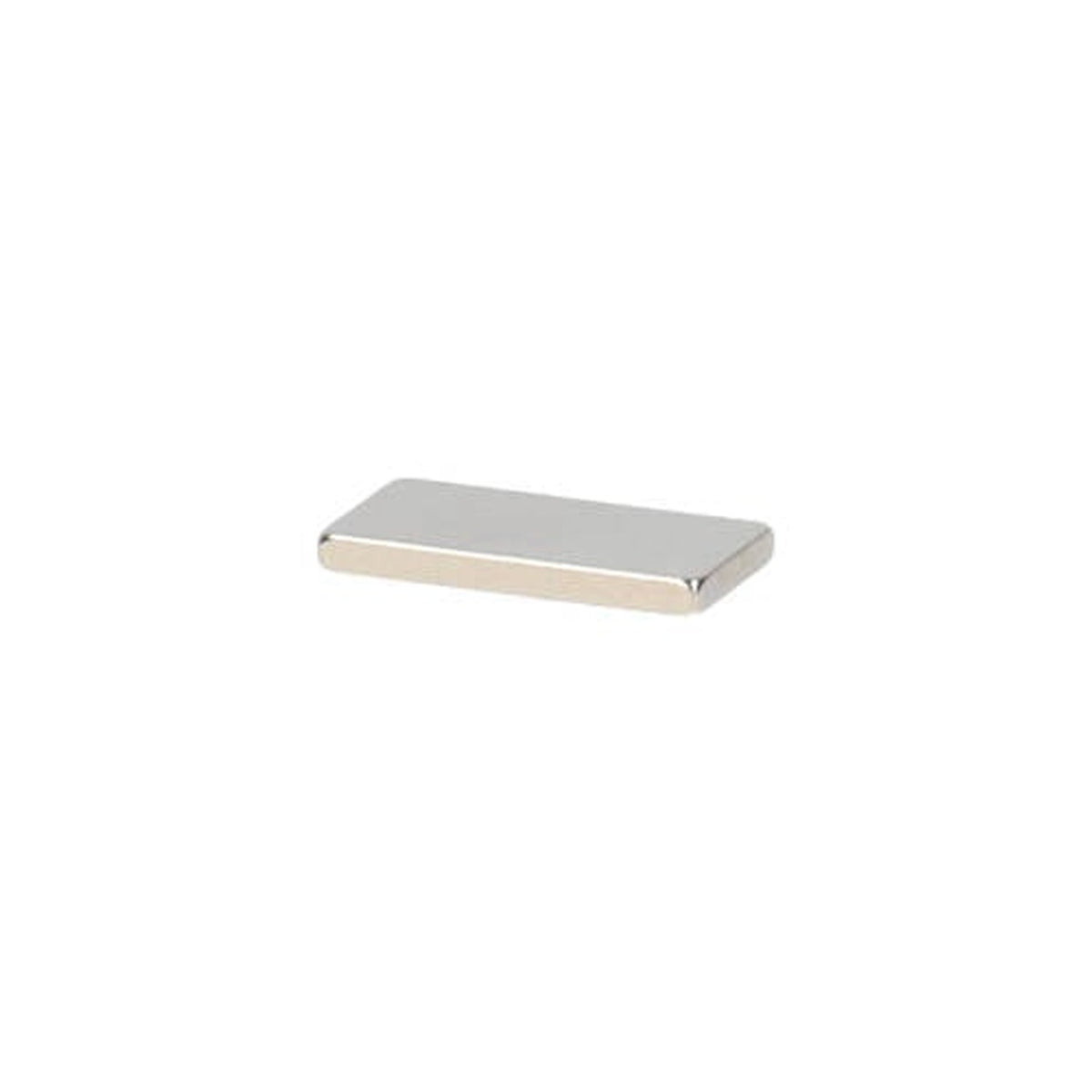 Neodymium Blokmagneet 10 x 5 x 1 mm N52 NiCuNi