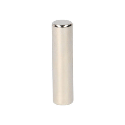 Neodym Stabmagnet Ø10 x 40 mm N48 NiCuNi
