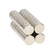 Aimant disque en néodyme Ø 9 x 5 mm N48 NiCuNi