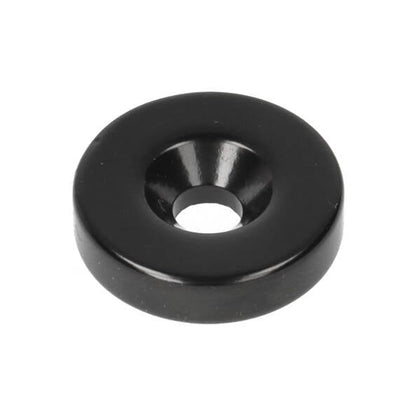 Neodym Ringmagnet Ø20 x Ø9,8 x 5,1 mm N35 Epoxy mit Bohr-/Senkloch Südpol