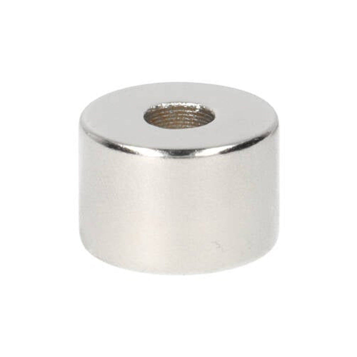 Neodym-Ringmagnet Ø15 x Ø5,1 x 10 mm N45 NiCuNi