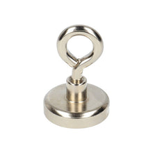Neodym Ösenmagnet Ø32 x 8 mm N40 Stahltopf NiCuNi