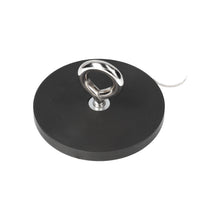 Aimant oculaire en néodyme et caoutchouc, Ø 88 mm, N40, boîtier en acier