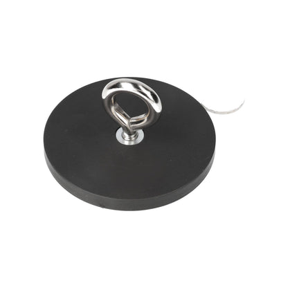 Neodym Gummi Ösenmagnet Ø88 mm N40 Stahltopf