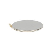 Neodymium Schijfmagneet Ø22 x 1 mm N48 NiCuNi zelfklevend