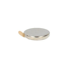 Neodymium Schijfmagneet Ø10 x 1,5 mm N45 NiCuNi zelfklevend