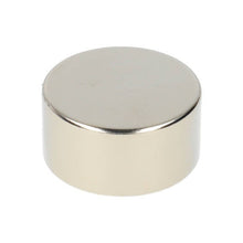 Aimant disque en néodyme Ø 30 x 15 mm N48 NiCuNi