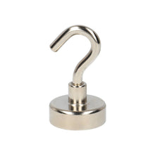 Neodymium   Haakmagneet   Ø 20 x 8 mm   N40   stalen pot   NiCuNi