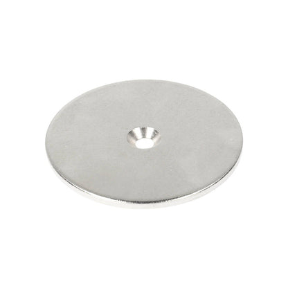Stalen Ring Ø60 x Ø5,5 x 11 mm met boor-/verzinkgat (geen magneet)