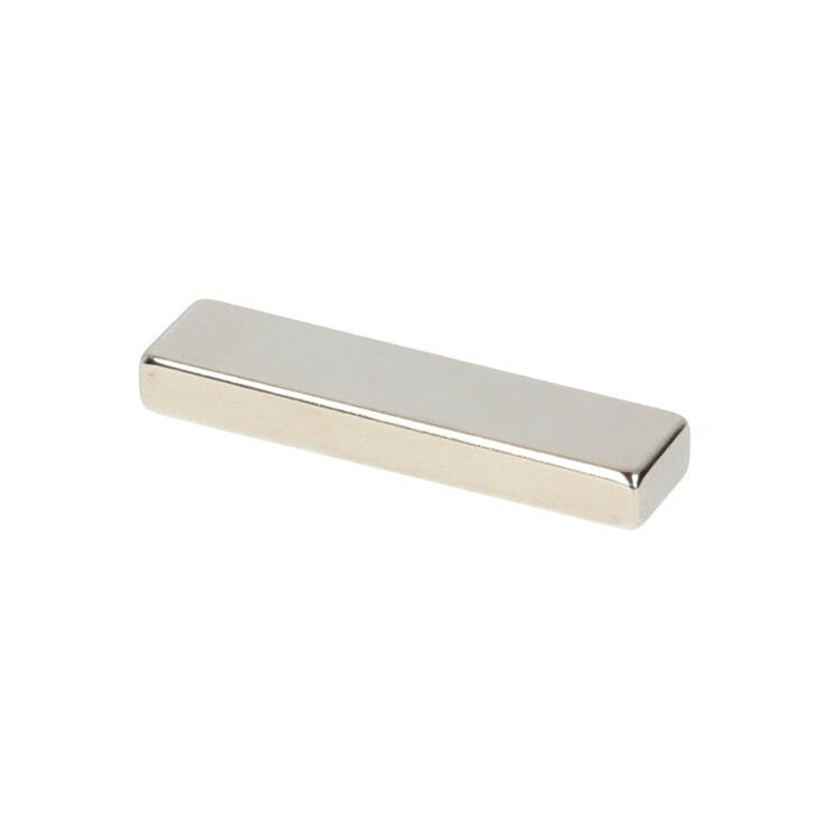 Neodym Stabmagnet 40 x 10 x 5 mm N50 NiCuNi