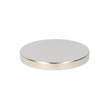 Aimant disque en néodyme Ø 12 x 1,5 mm N48 NiCuNi