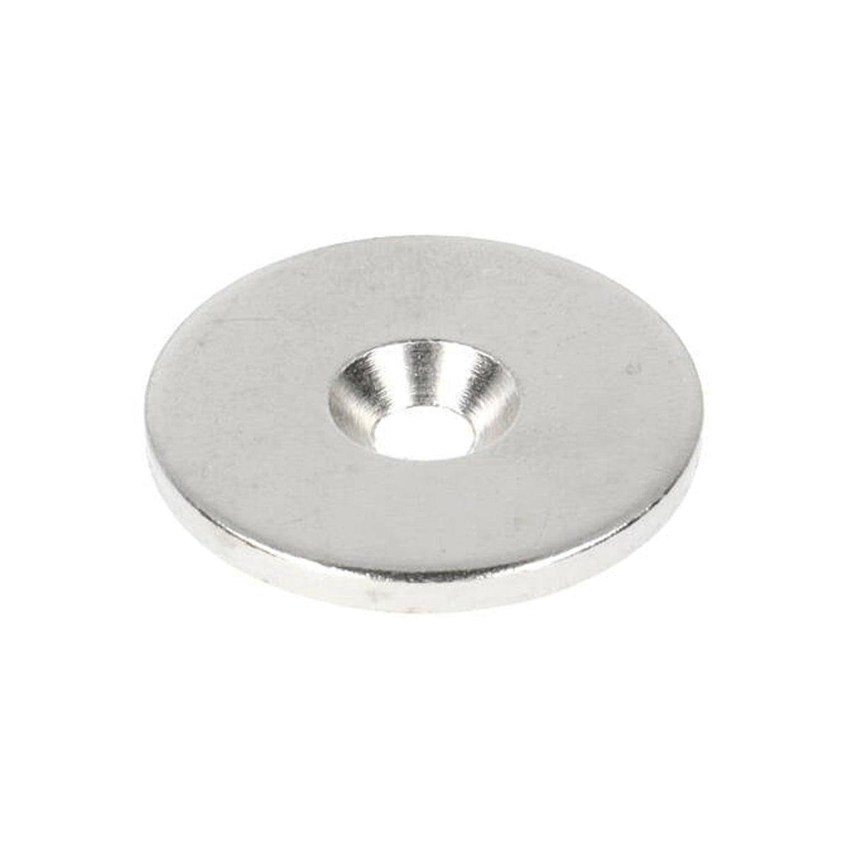Stalen Ring Ø32 x Ø11 x 3 mm met boor-/verzinkgat (geen magneet)