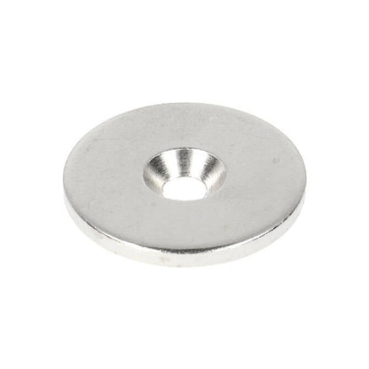Stalen Ring Ø32 x Ø11 x 3 mm met boor-/verzinkgat (geen magneet)