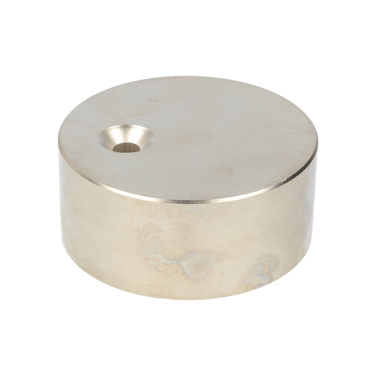 Neodymium Disc Magnet Ø80 x 35 mm N48 NiCuNi with countersunk hole