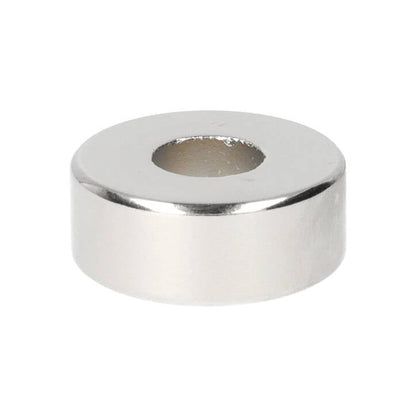 Neodymium Ring Magnet Ø25 x Ø10 x 10 mm N50 NiCuNi