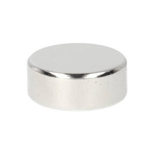 Neodymium Disc Magnet Ø20 x 8 mm N50 NiCuNi diametrically magnetized