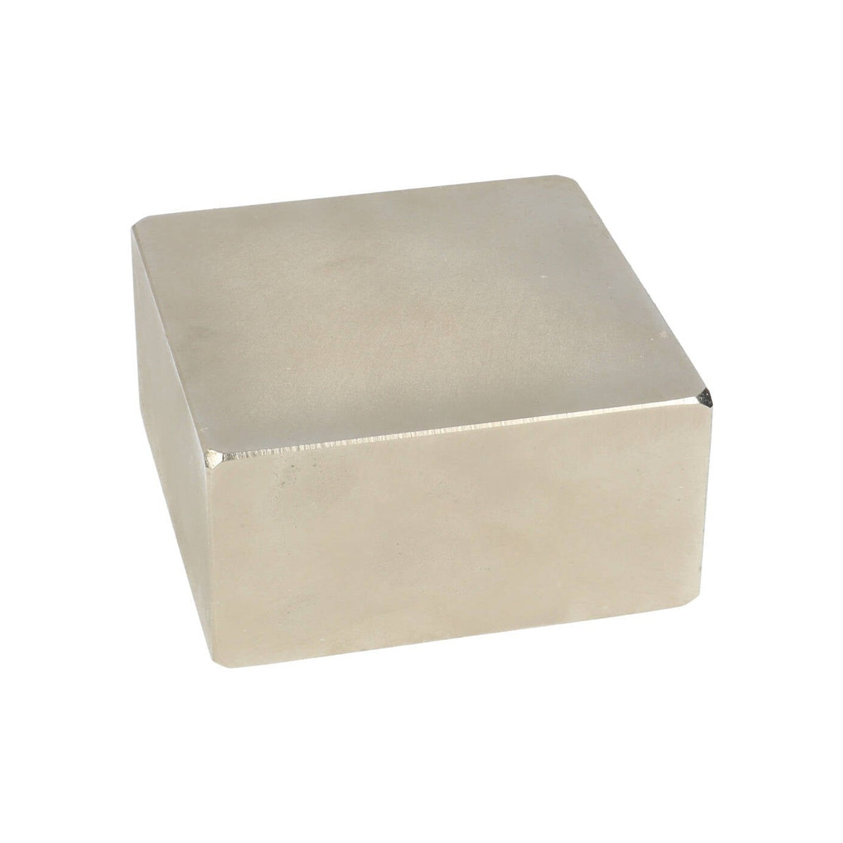 Neodymium Block Magnet 80 x 80 x 40 mm N50 NiCuNi