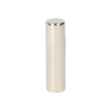 Aimant cylindrique en néodyme Ø 8 x 30 mm N48 NiCuNi