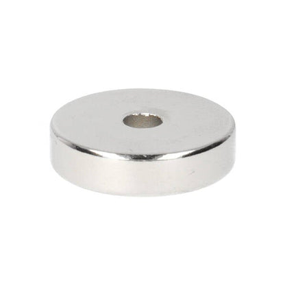 Aimant annulaire en néodyme Ø 20 x Ø 4,2 x 5 mm N48 NiCuNi