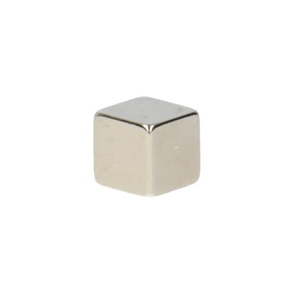 Neodym Würfelmagnet 7 x 7 x 7 mm N45 NiCuNi