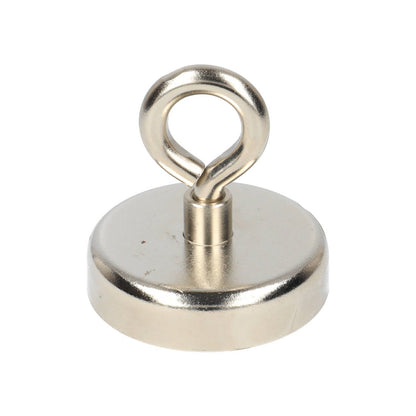 Aimant à œillet en néodyme Ø60 x 18 mm N40 pot en acier NiCuNi