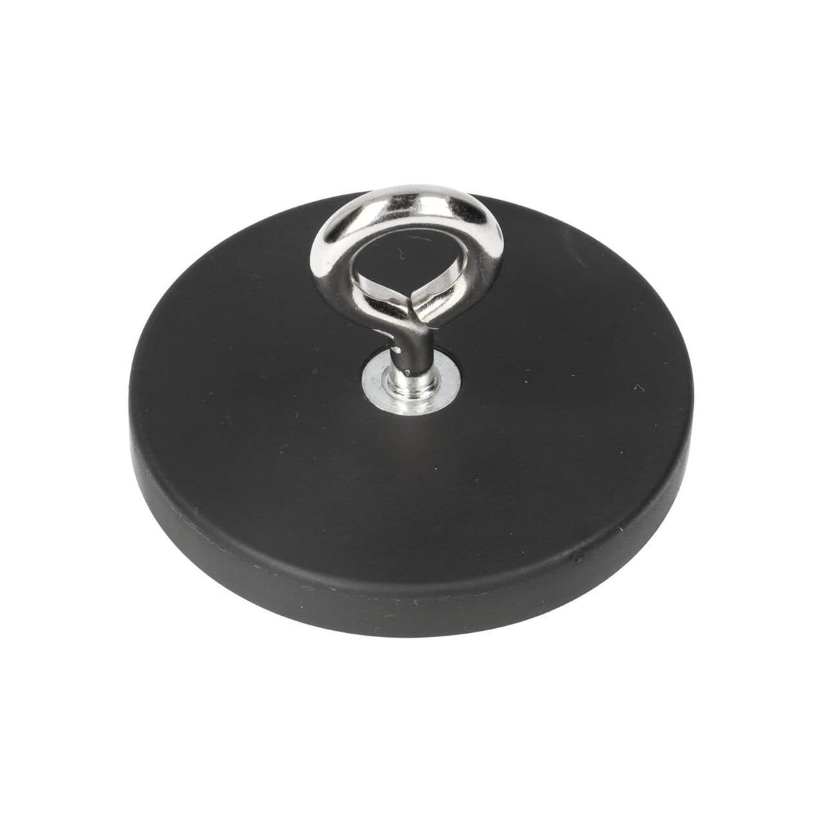Aimant à œillet caoutchouté en néodyme Ø66 mm N40 pot en acier