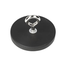 Neodym Gummi-Ösenmagnet Ø66 mm N40 Stahltopf