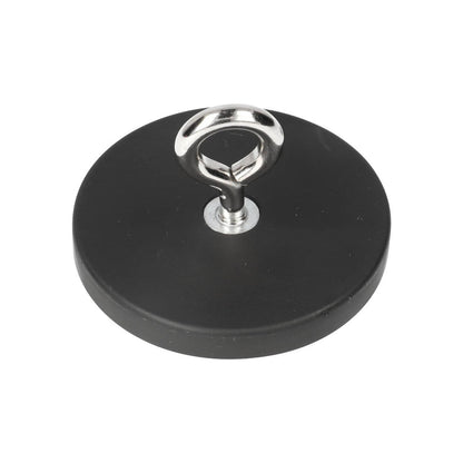 Aimant à œillet caoutchouté en néodyme Ø66 mm N40 pot en acier